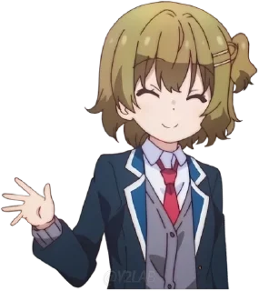 👋 emoji @Y2Lab Yumemiru Danshi wa Genjitsushugisha Telegram sticker 7 of 24