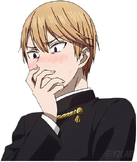 😳 emoji @Y2Lab Kaguya-sama wa Kokurasetai: First Kiss wa Owaranai Telegram sticker 8 of 41