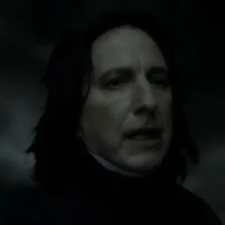 🗃 emoji ꜜ ᩠  ꉂ ִֶָ  severus snape  ࣪ ͎ @sweetymillsㅤ Telegram sticker 10 of 22