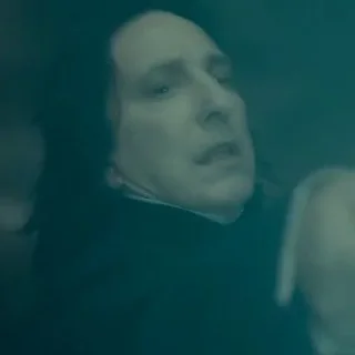 🗃 emoji ꜜ ᩠  ꉂ ִֶָ  severus snape  ࣪ ͎ @sweetymillsㅤ Telegram sticker 11 of 22
