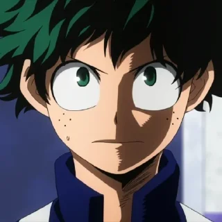 Sticker from Mha Characters ( @I_m_Narutoo )