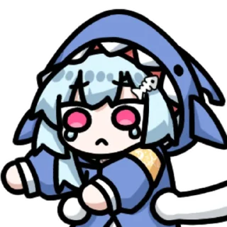 👩 emoji 摸鱼娘 @zhaxia_cn Telegram sticker 9 of 16