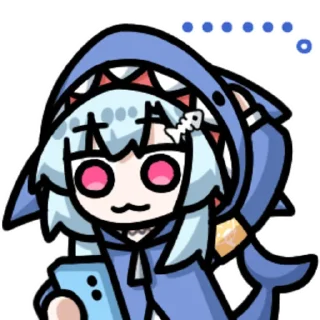 👩 emoji 摸鱼娘 @zhaxia_cn Telegram sticker 11 of 16