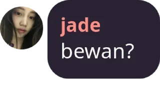 Sticker from jade punya