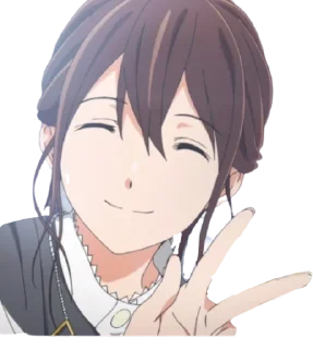 🥰 emoji @animestickerchannel I want to eat your pancreas Telegram sticker 7 of 50