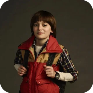 🧥 emoji Will byers by @bywlers Telegram sticker 14 of 91