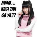 😏 emoji jkt48 Telegram sticker 16 of 20