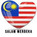 ❤️ emoji STIKER SIR RIZAL - MERDEKA🇲🇾 Telegram sticker 7 of 75