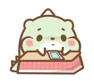 😕 emoji Dino baew @noustiker Telegram sticker 24 of 41