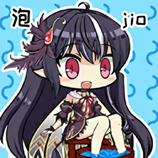 🦵 emoji Ark Order Sticker (By @TamamoNoMaeOfficial) Telegram sticker 20 of 64