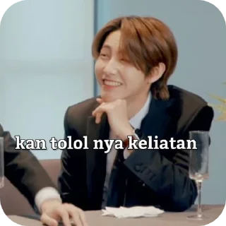 ✋ emoji meme kpop @arukastiker Telegram sticker 20 of 51