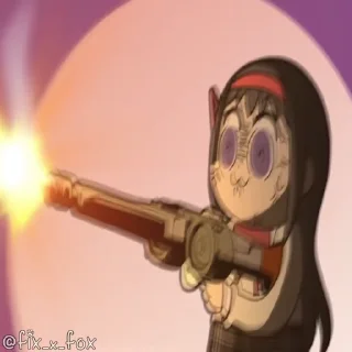 🔫 emoji ˗ˋˏ°♡ 𝔸𝕣𝕥 ❤ 𝕕𝕣𝕠𝕡 ♡°ˎˊ˗ Telegram sticker 17 of 51
