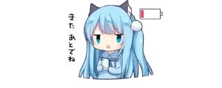 🐰 emoji @nicololi • tiny kawaii (ʘᴗʘ✿) Telegram sticker 21 of 82
