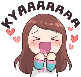 😖 emoji FangirlActivities • @nicololi Telegram sticker 14 of 42
