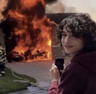 Sticker from finn wolfhard @Lousser