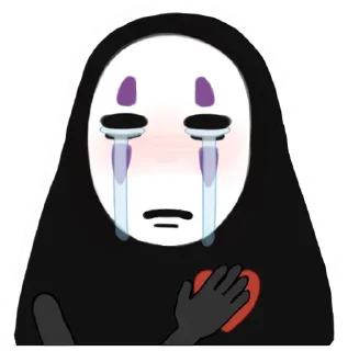 💔 emoji Kaonashi @RmXoX Telegram sticker 13 of 72