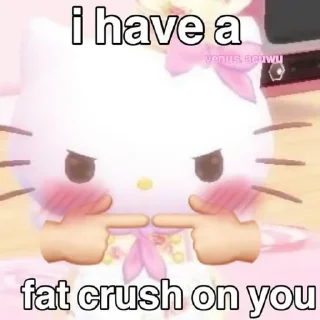 😳 emoji sanrio -! 💗 Telegram sticker 13 of 84