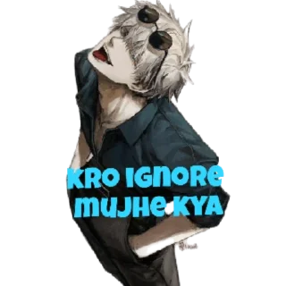 🖼 emoji Gojo satoru Telegram sticker 23 of 24