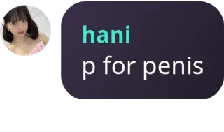 Sticker from hani punya
