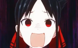 🤙 emoji Kaguya Shinomiya Telegram sticker 24 of 30