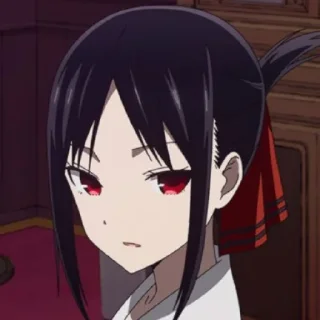 🧐 emoji Kaguya Shinomiya Telegram sticker 11 of 30