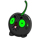 Sticker from Cotes cherry :: @Zincutie