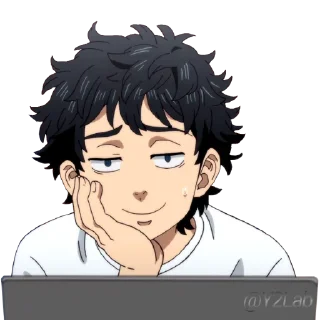 😅 emoji Tokyo卍Revengers @Y2LAB Telegram sticker 5 of 88