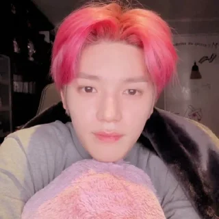 🍎 emoji Taeyong 𔘓 @lilbebekuromi Telegram sticker 11 of 60