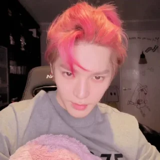 🍎 emoji Taeyong 𔘓 @lilbebekuromi Telegram sticker 12 of 60