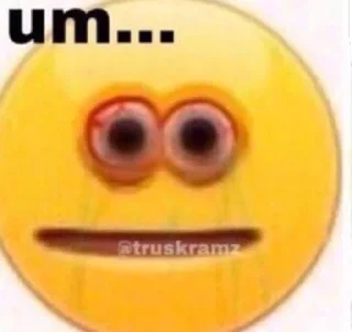 😳 emoji cursed emojis Telegram sticker 12 of 51