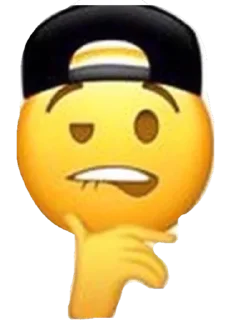 🤔 emoji cursed emojis Telegram sticker 7 of 51