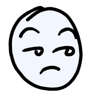 😒 emoji Meme Pack Telegram sticker 24 of 30