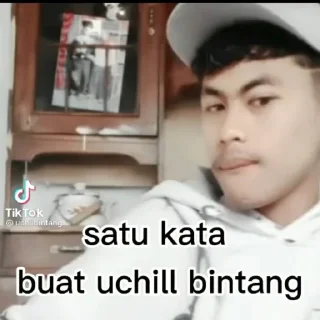 Sticker from satu kata buat uchil bintang😝