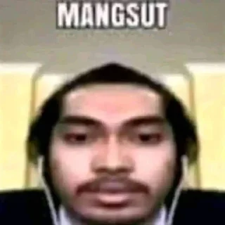 Sticker from punya bapak lo