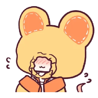 🐭 emoji @Tikelin Chu Chu Ratty Telegram sticker 5 of 24