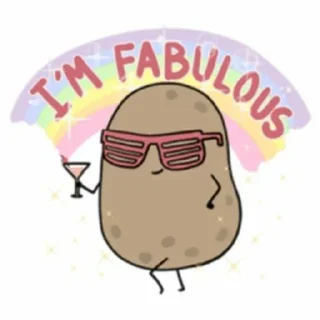 ✨ emoji Cute Potato || @MoiStickers Telegram sticker 19 of 29