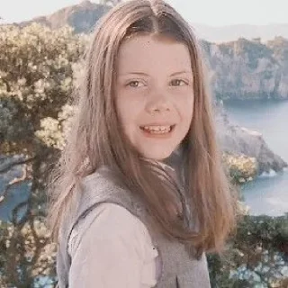Sticker from ꜜ ᩠  ꉂ ִֶָ  lucy pevensie  ࣪ ͎ @sweetymillsㅤ