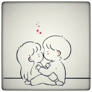 ❤️ emoji @Raavan_The_Vilen | Cute Couples ❤️ Telegram sticker 20 of 57