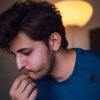 🧐 emoji @Shinegirl_deepa cute darshan❤️ Telegram sticker 7 of 16