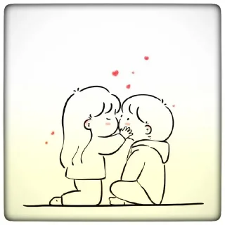 ❤️ emoji @Raavan_The_Vilen | Cute Couples ❤️ Telegram sticker 6 of 57