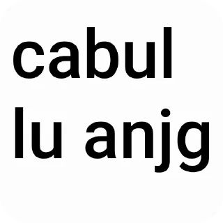 😏 emoji cr : fahrilyansha ✰ Telegram sticker 18 of 34