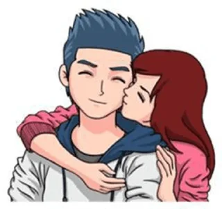 ❤️ emoji Couples❤️ @Pahadi_lover Telegram sticker 5 of 60