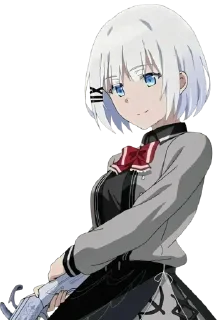 🙂 emoji Tantei wa Mou, Shindeiru ➜ @animee_stickers Telegram sticker 5 of 45