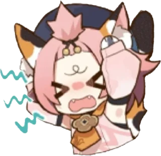 😠 emoji Genshin impact Telegram sticker 24 of 45