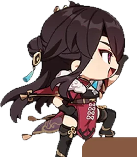 👁 emoji Genshin impact Telegram sticker 23 of 45
