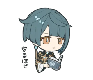 🤔 emoji Genshin Impact Telegram sticker 24 of 40