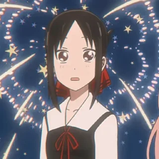 ◾️ emoji ❀:ཻུ۪۪⸙͎ Kaguya Shinomiya - @polosananime Telegram sticker 14 of 37