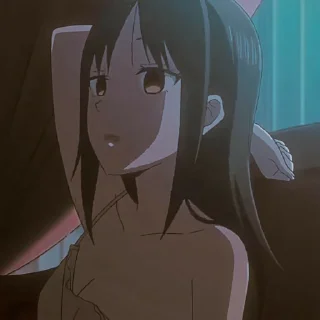 ◾️ emoji ❀:ཻུ۪۪⸙͎ Kaguya Shinomiya - @polosananime Telegram sticker 10 of 37