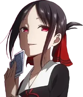 😏 emoji Kaguya Shinomiya • @nicololi Telegram sticker 15 of 46