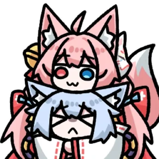 🤗 emoji 长门狐狐 @zhaxia_cn Telegram sticker 15 of 33